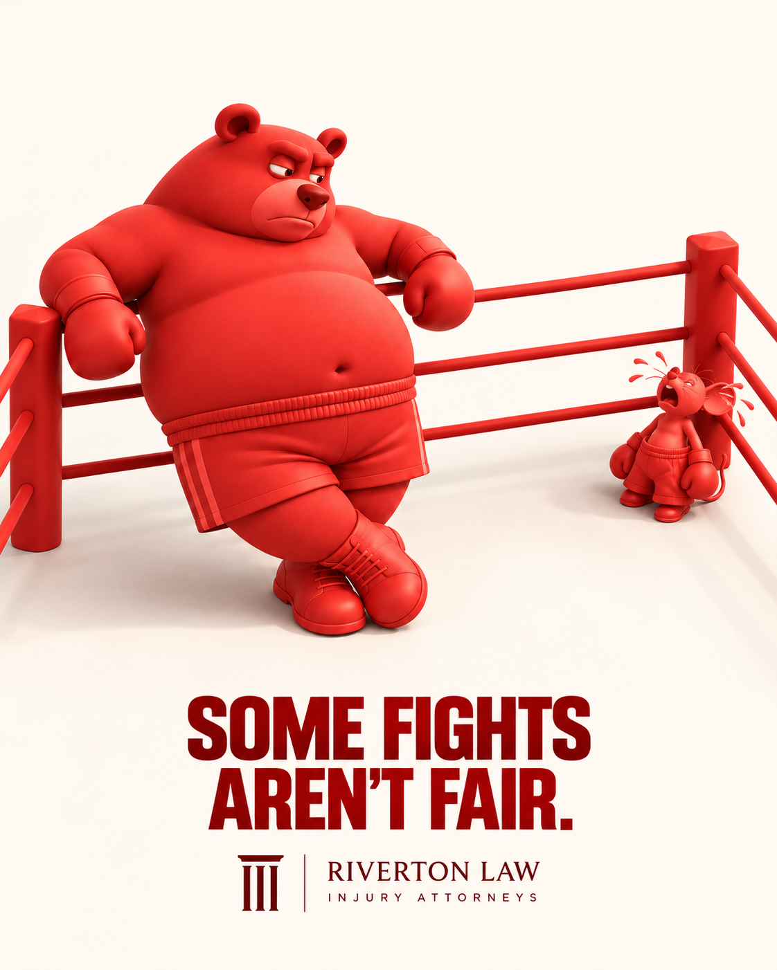 Bear vs. Mouse, speculative Riverton Law campaign artwork